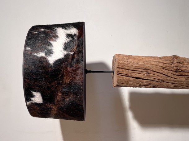 Koeienhuid Lampenkap Cora