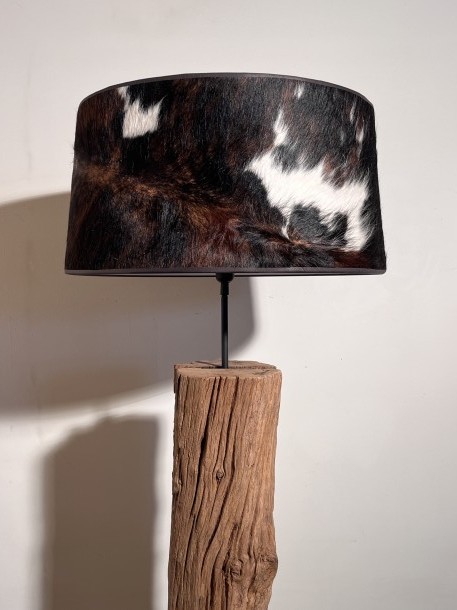 Koeienhuid Lampenkap Cora