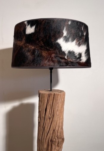 Koeienhuid Lampenkap Cora