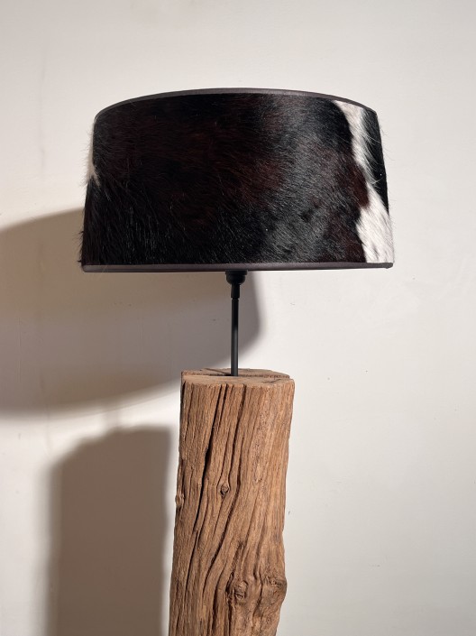 Koeienhuid Lampenkap Leonora